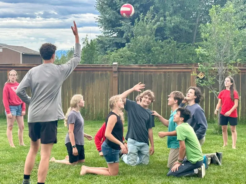 Christians having fun!